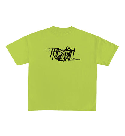 Thrash Metal Designed Oversized Tee