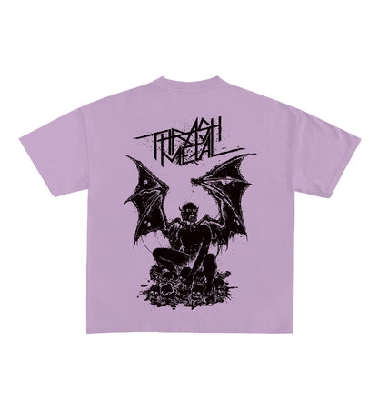 Thrash Metal Designed Oversized Tee