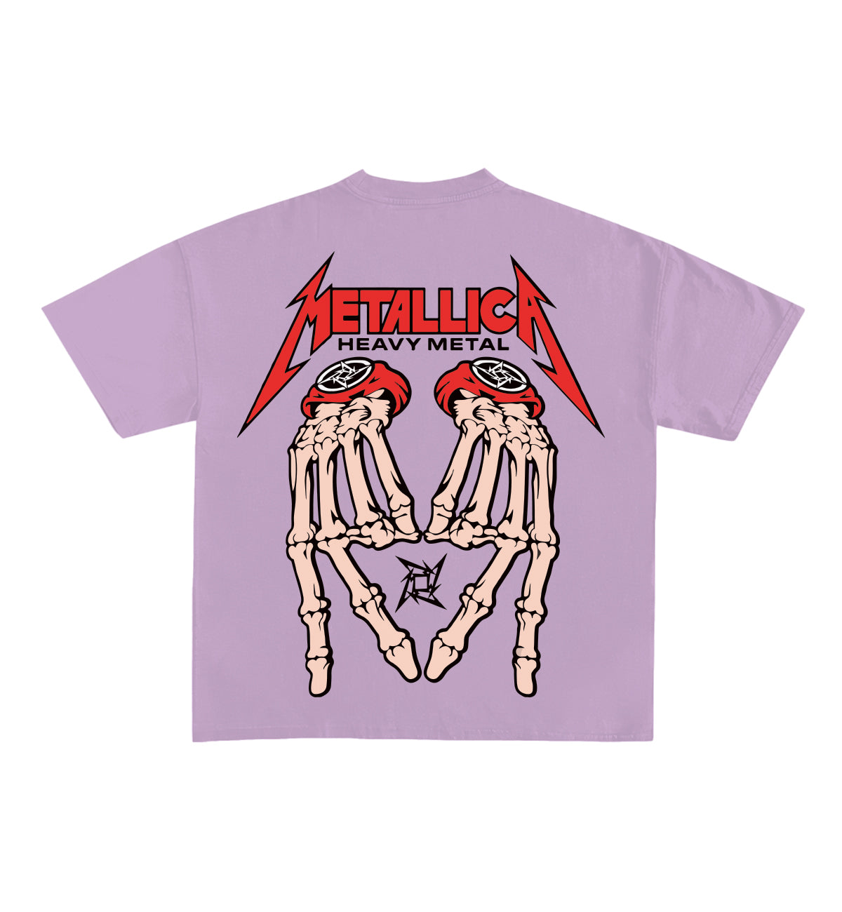 Metallica Designed Oversized Tee