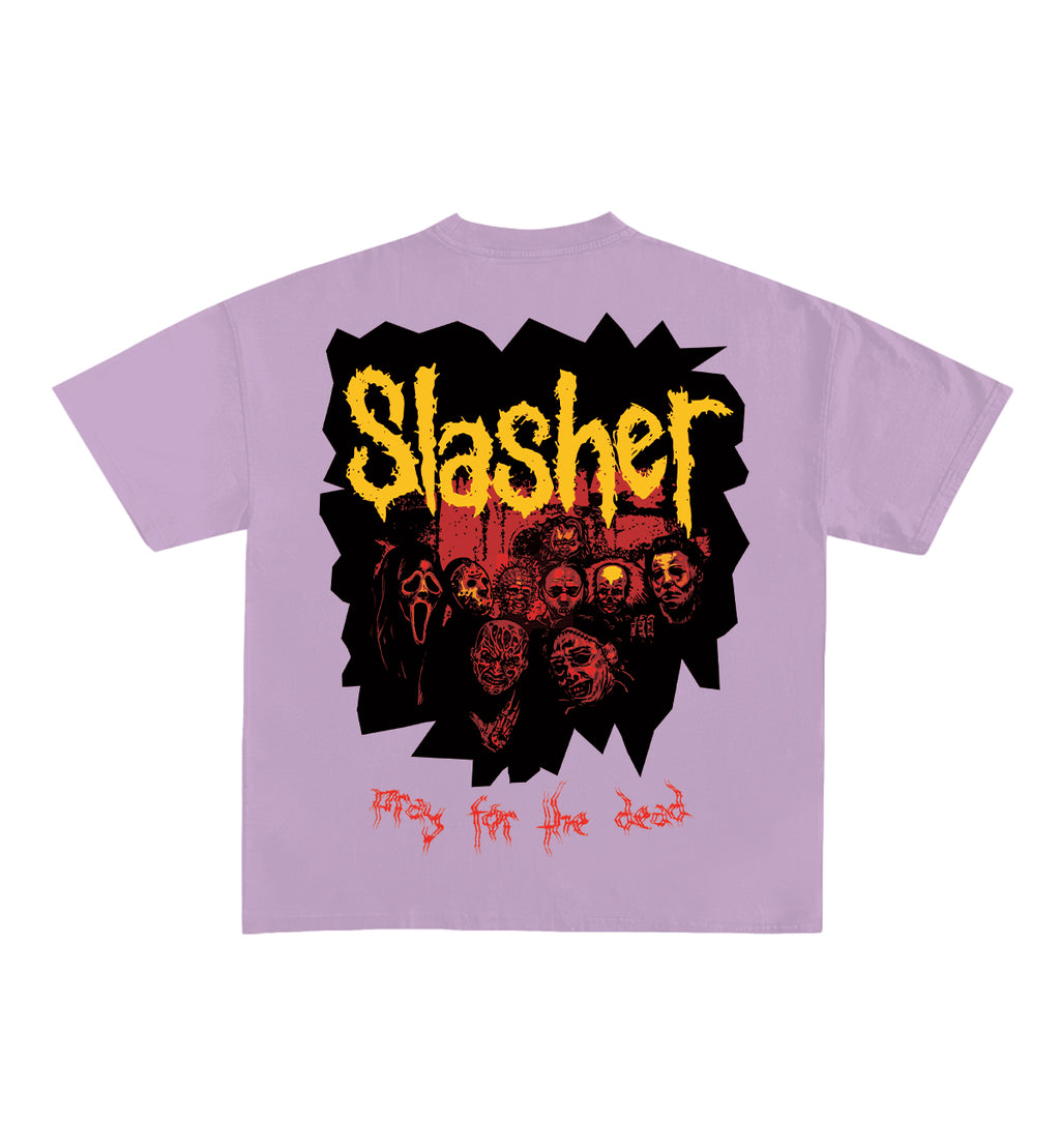 Slasher Designed Oversized Tee