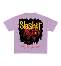 Slasher Designed Oversized Tee