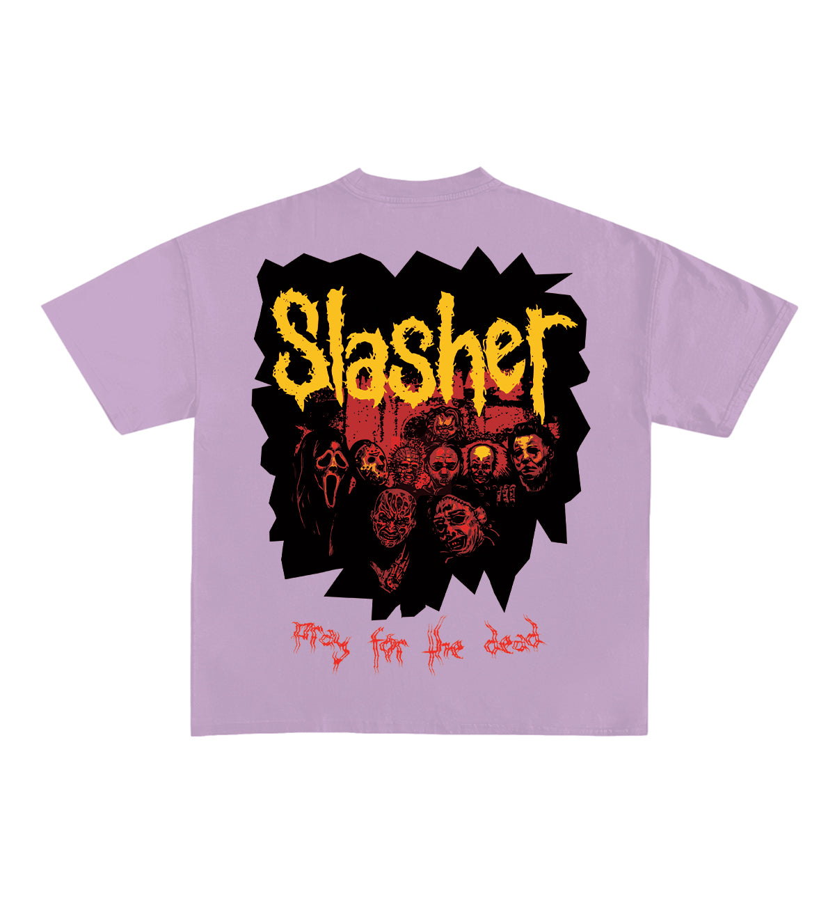 Slasher Designed Oversized Tee