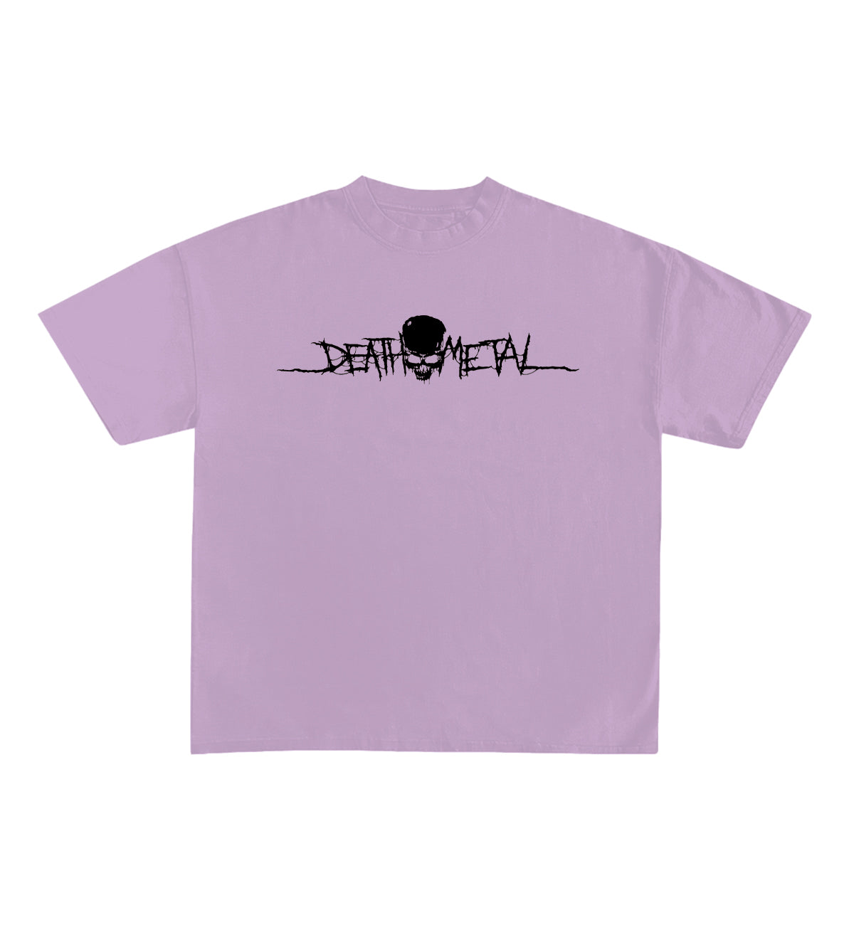 Death metal Designed Oversized Tee