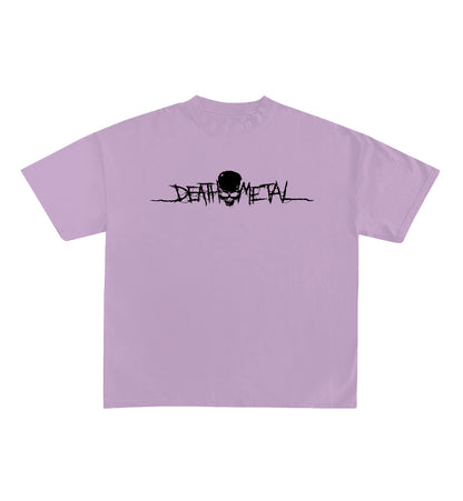 Death metal Designed Oversized Tee