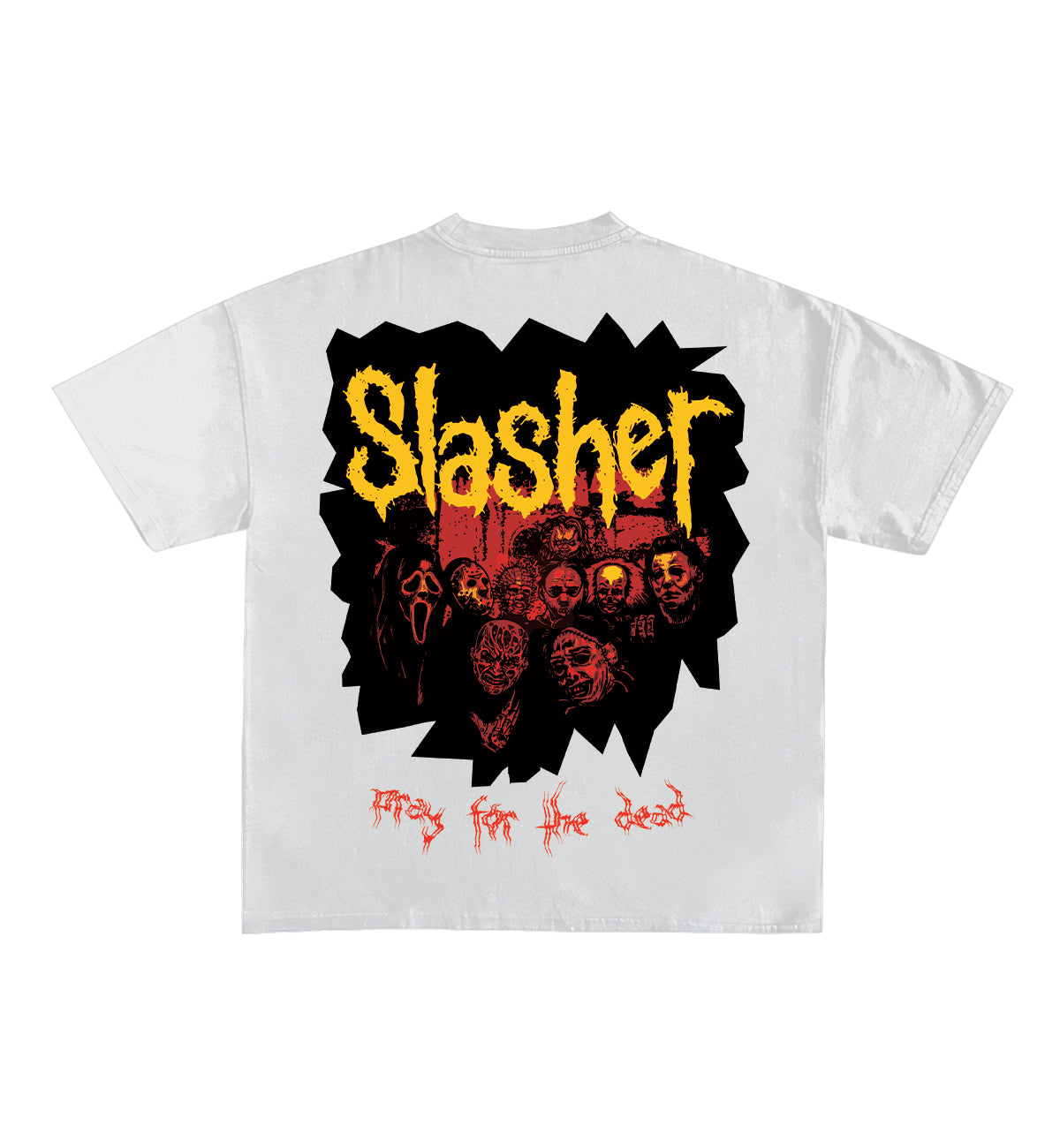 Slasher Designed Oversized Tee
