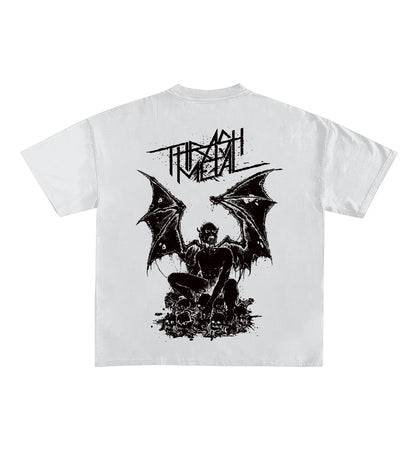 Thrash Metal Designed Oversized Tee