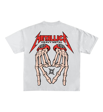 Metallica Designed Oversized Tee