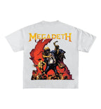 Megadeth Designed Oversized Tee
