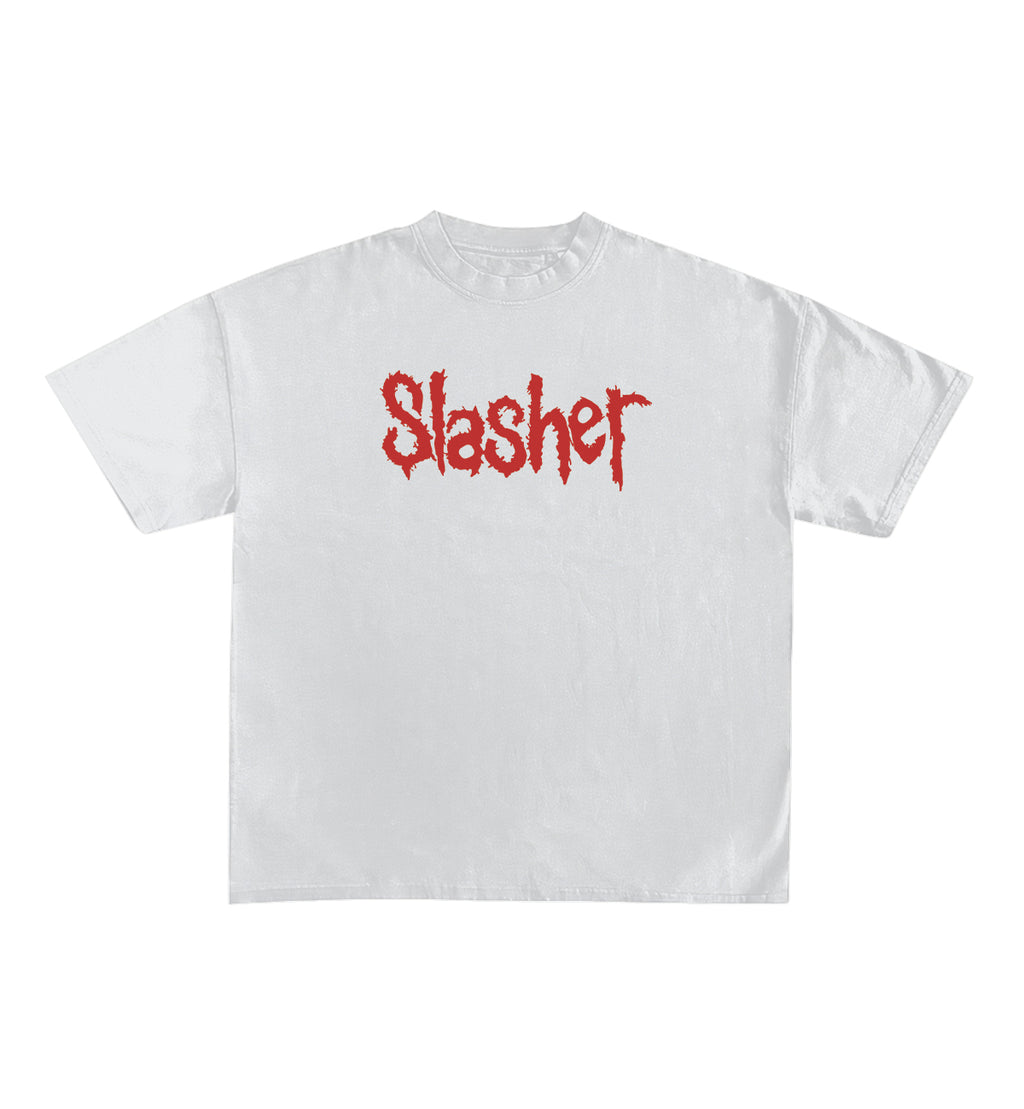 Slasher Designed Oversized Tee