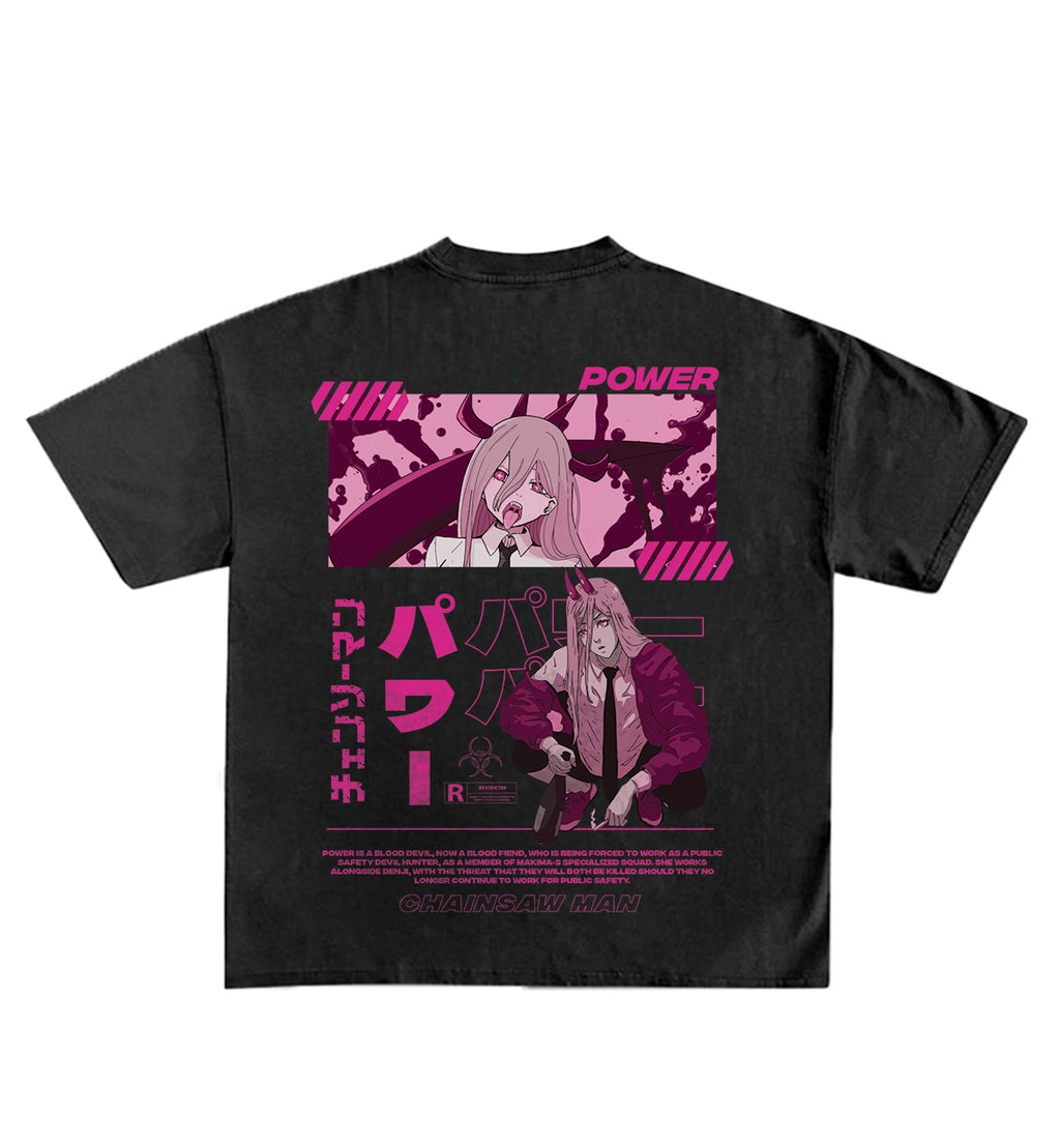 Power Designed Oversized Tee
