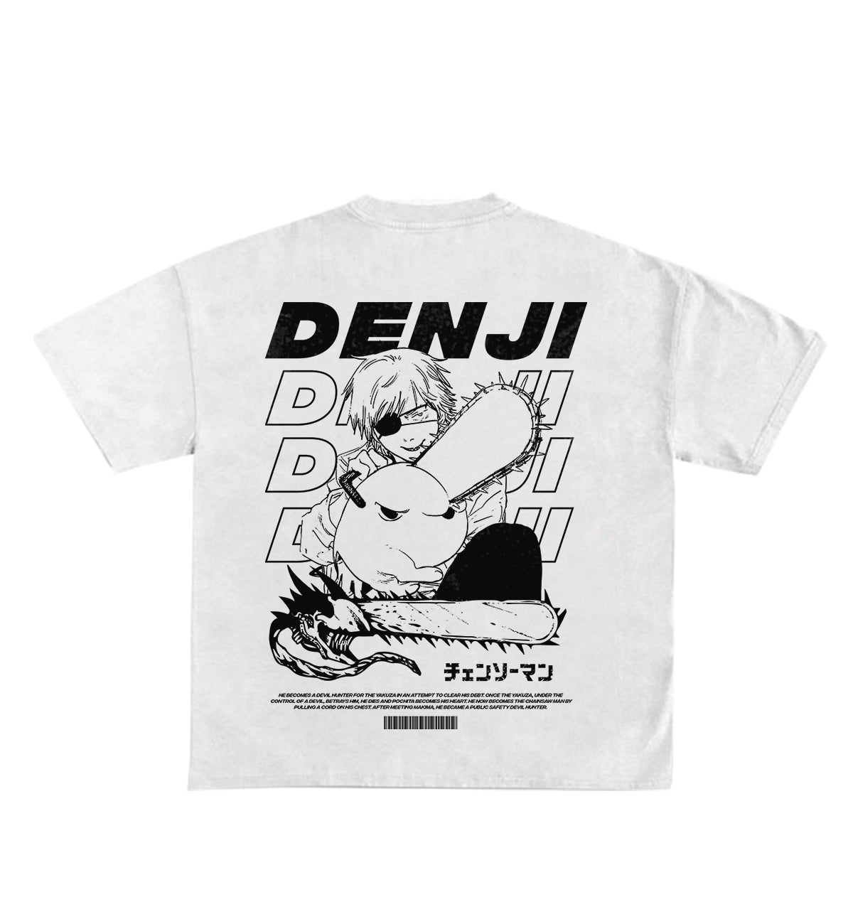 Den Ji Designed Oversized Tee