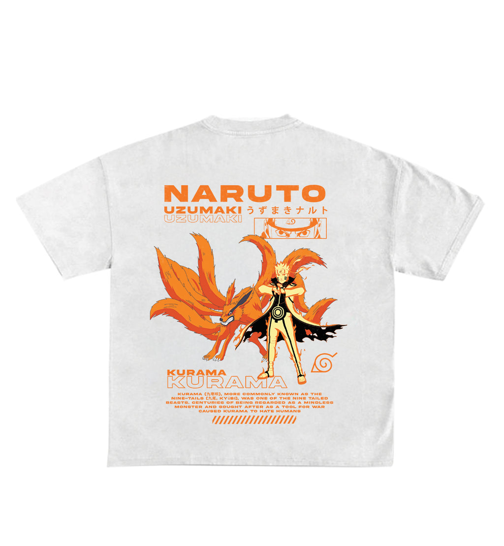 Naruto Designed Oversized Tee