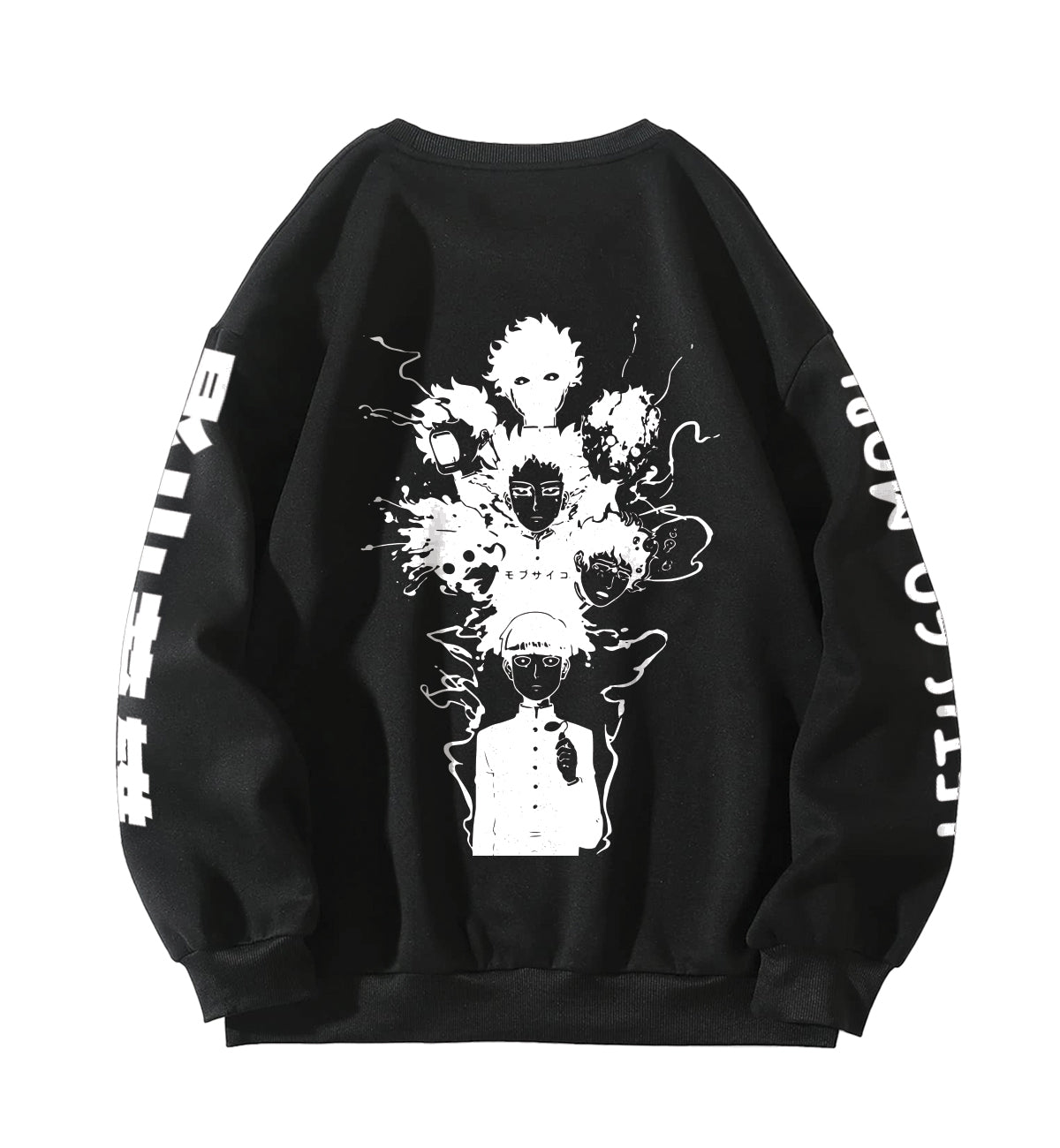 Mob Psycho Group Designed Oversized Sweatshirt