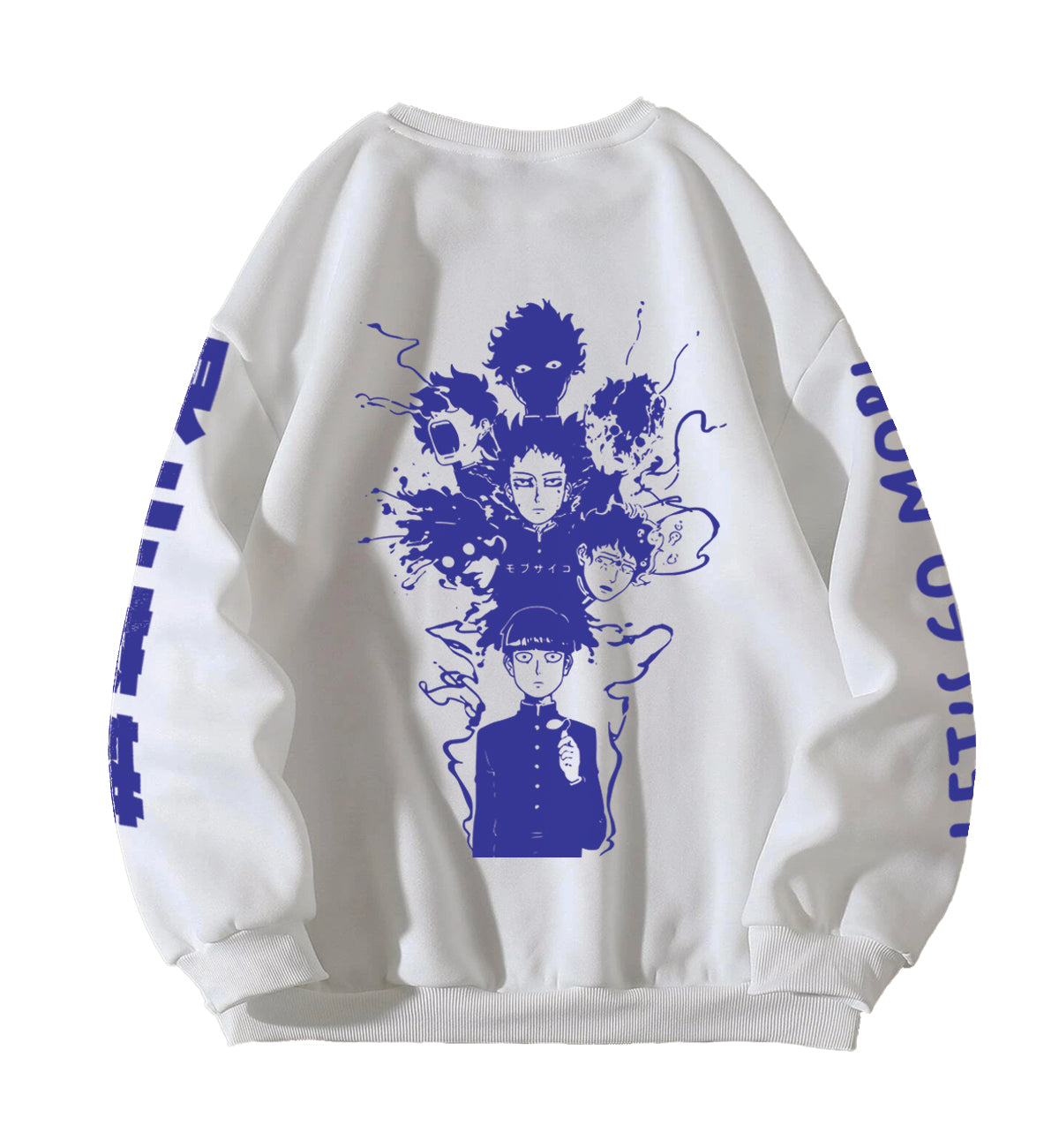 Mob Psycho Group Designed Oversized Sweatshirt