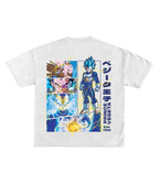 Vegeta Designed Oversized T-Shirt