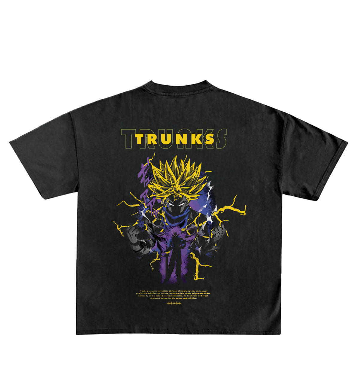 Trunks Designed Oversized T-Shirt