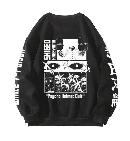 Mob Psycho 100 Designed Oversized Sweatshirt