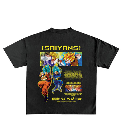 Saiyansi Designed Oversized T-Shirt