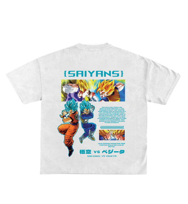 Saiyansi Designed Oversized T-Shirt