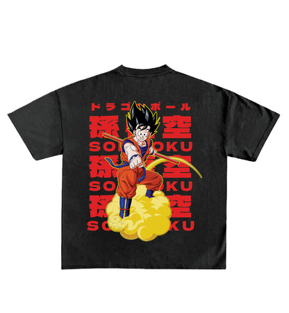 Goku Designed Oversized T-Shirt