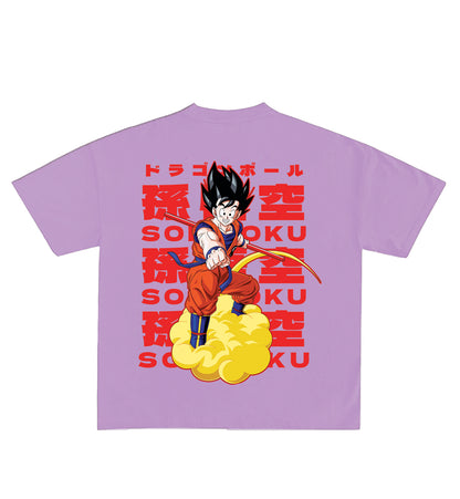 Goku Designed Oversized T-Shirt