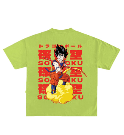 Goku Designed Oversized T-Shirt