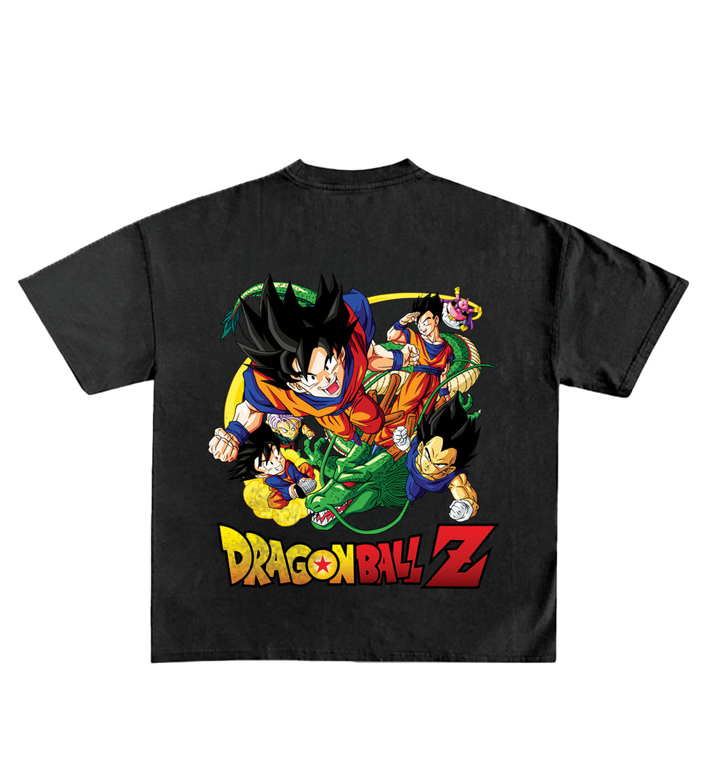 Dragon Ball Z Designed Oversized T-Shirt