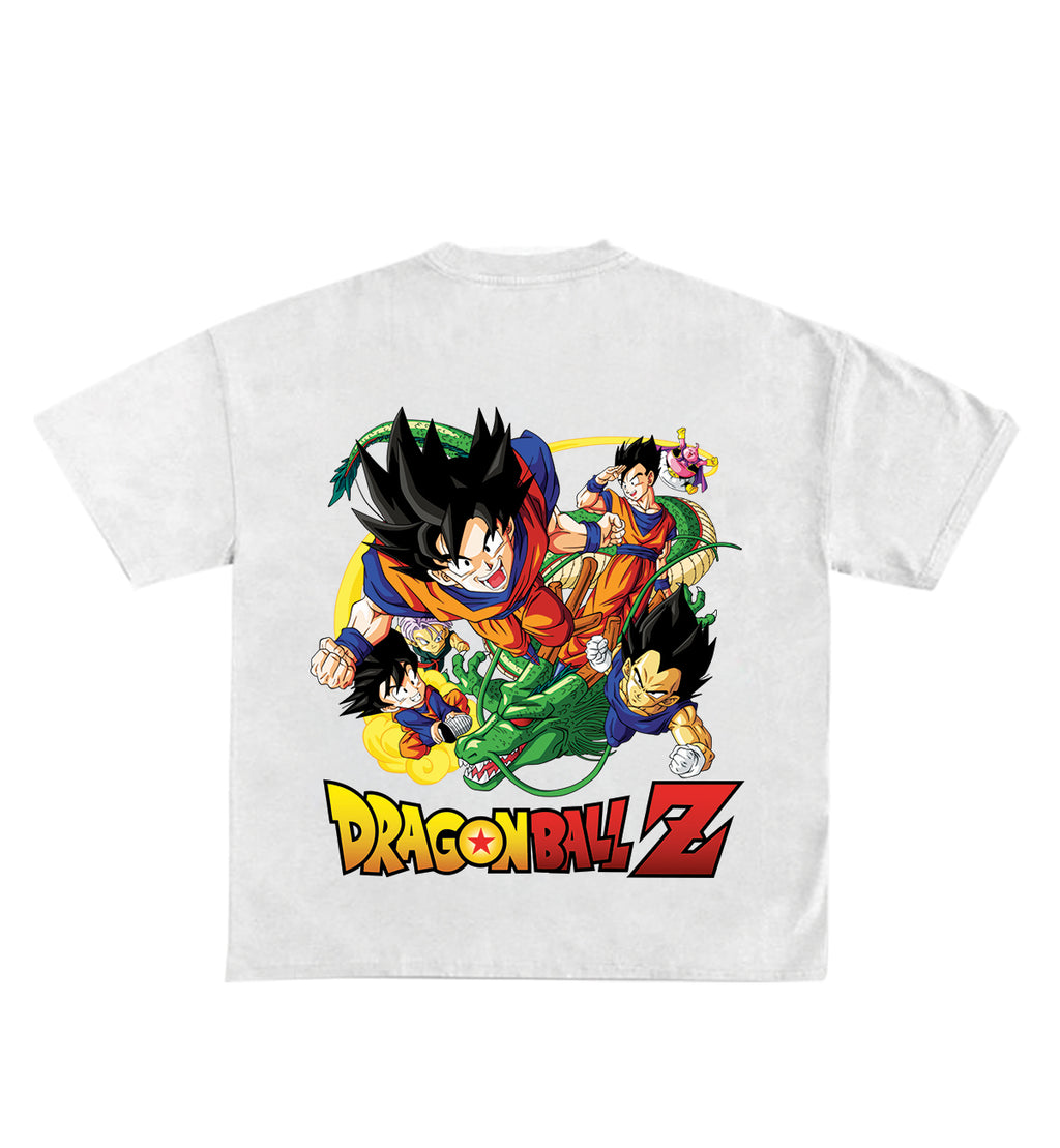 Dragon Ball Z Designed Oversized T-Shirt