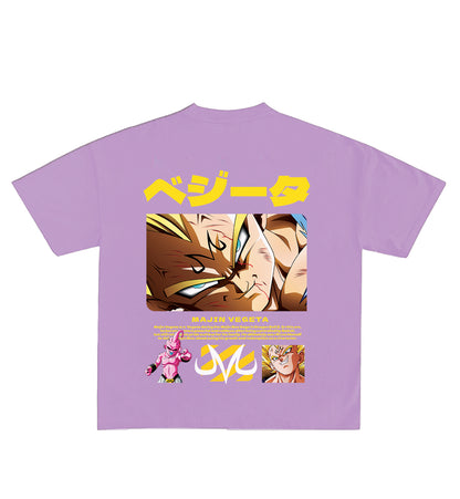 Vegeta Designed Oversized T-Shirt