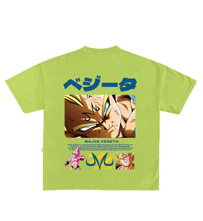 Vegeta Designed Oversized T-Shirt