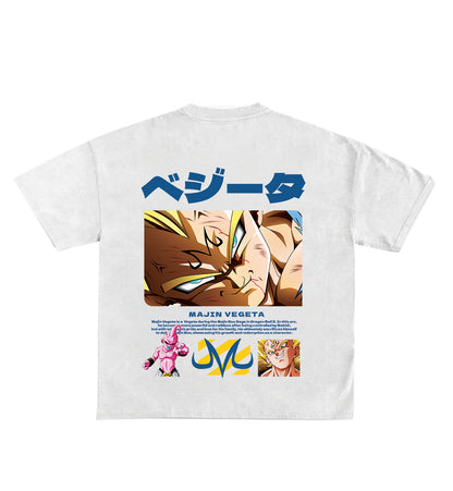 Vegeta Designed Oversized T-Shirt