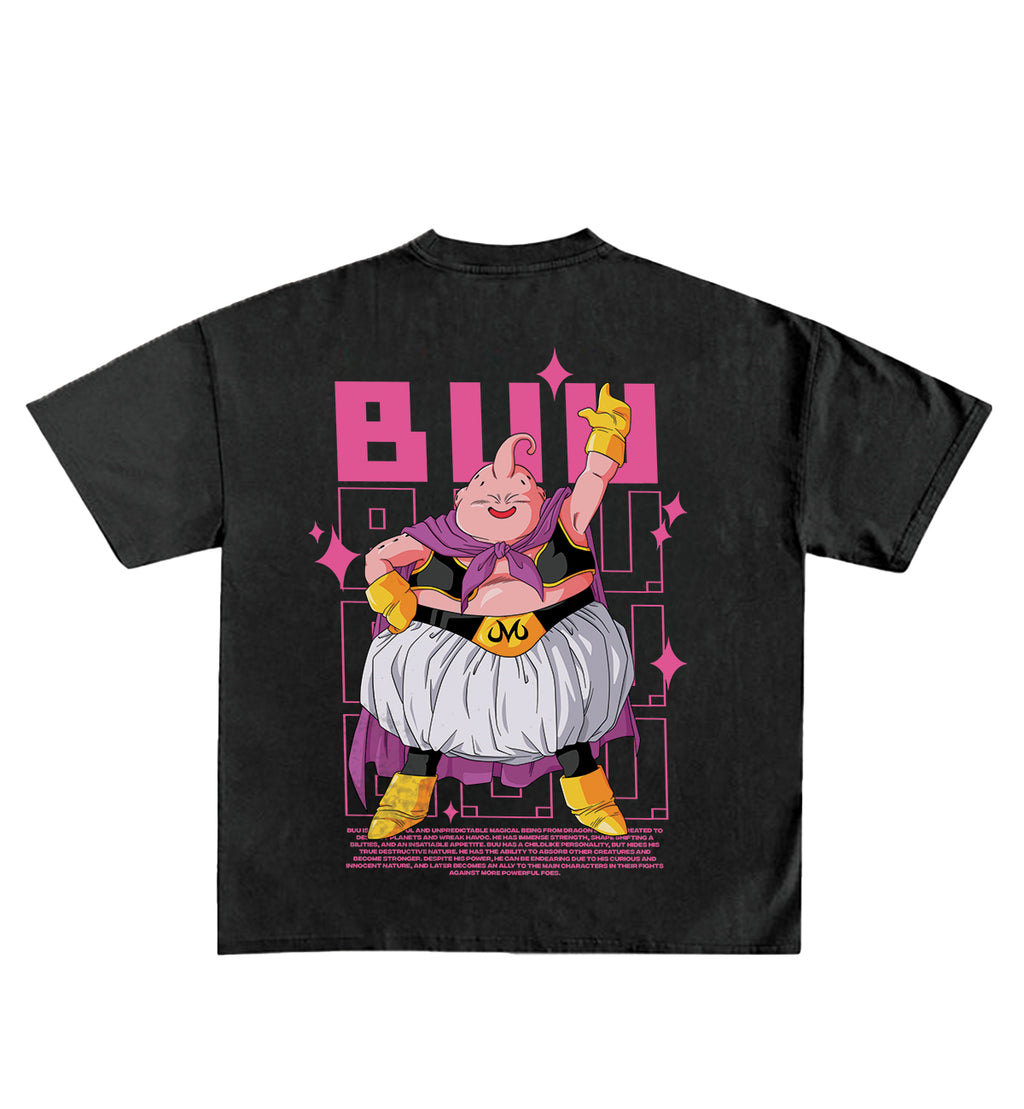 Majin Buu Designed Oversized T-Shirt