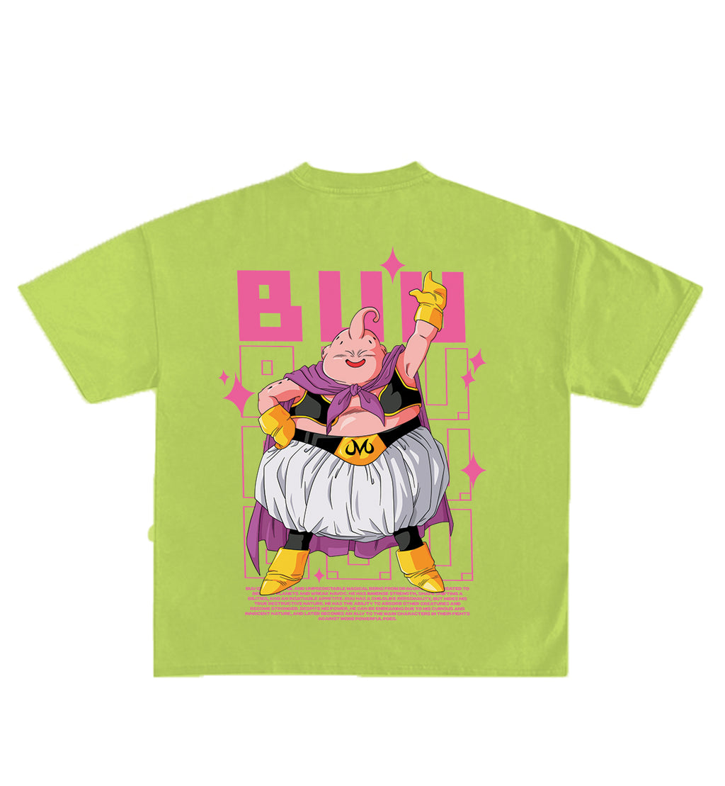 Majin Buu Designed Oversized T-Shirt