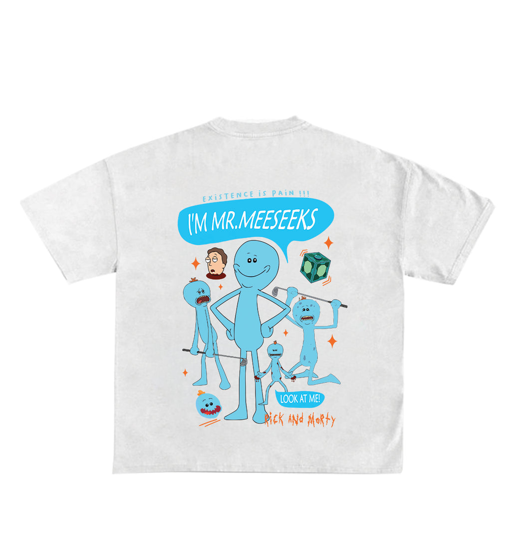 Mr. Meesseeks Oversized Tee