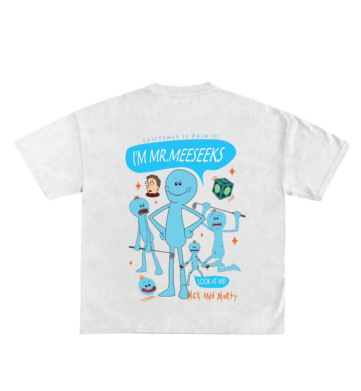 Mr. Meesseeks Oversized Tee