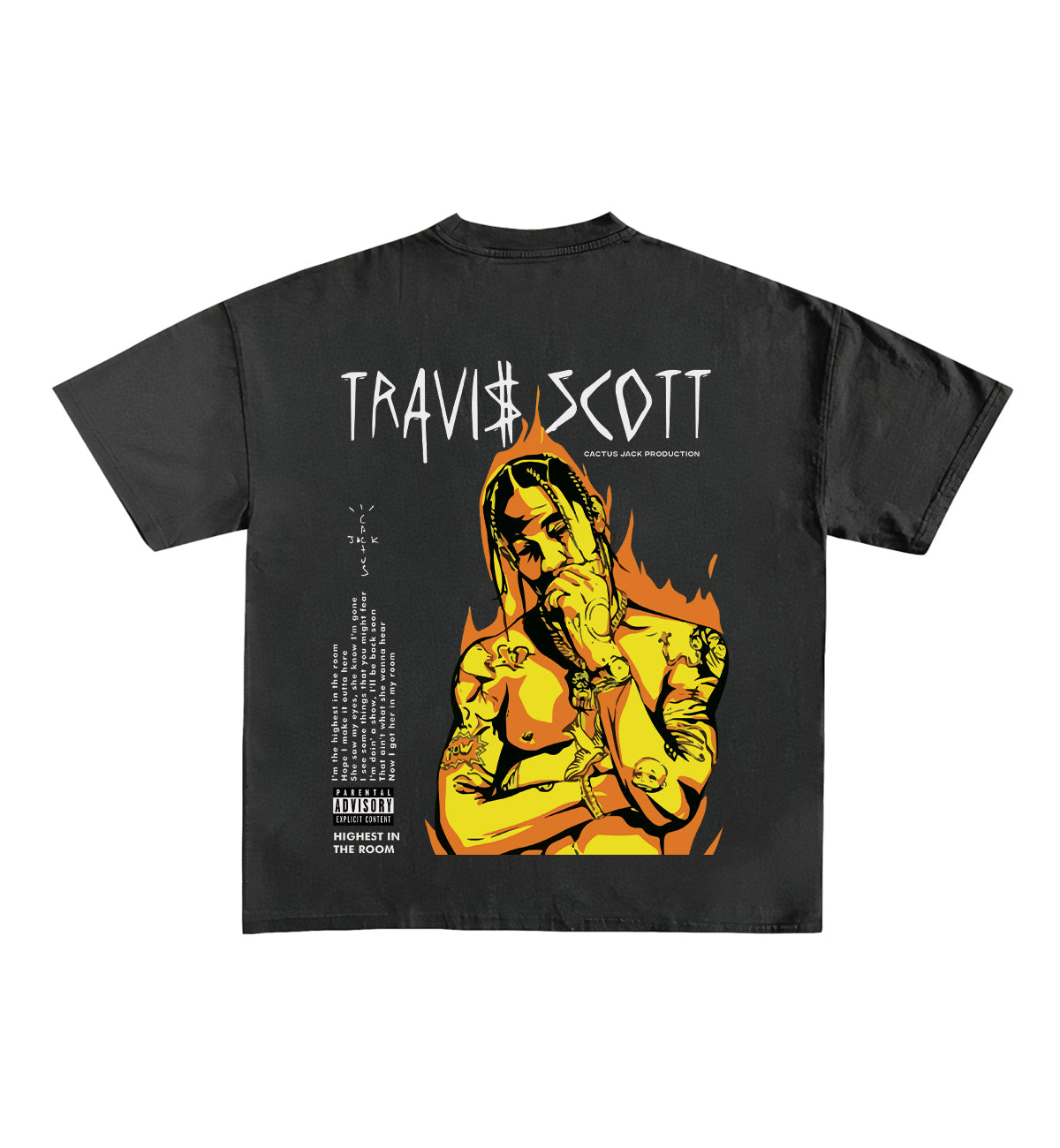 Travis Scott Designed Oversized Tee V1