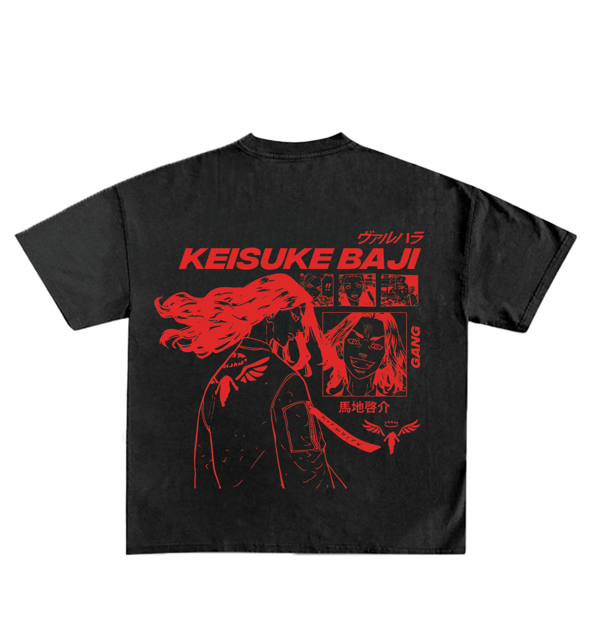 Keisuke Baji Designed Oversized Tee