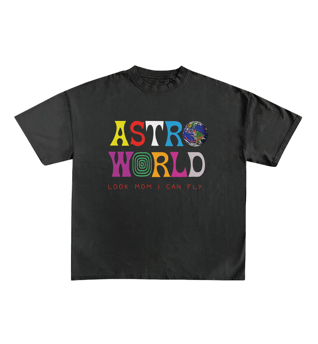 Astro World Designed Oversized Tee
