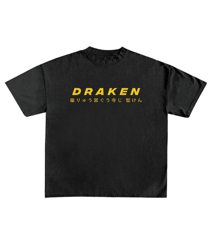 Draken Kun Oversized Designed Tee