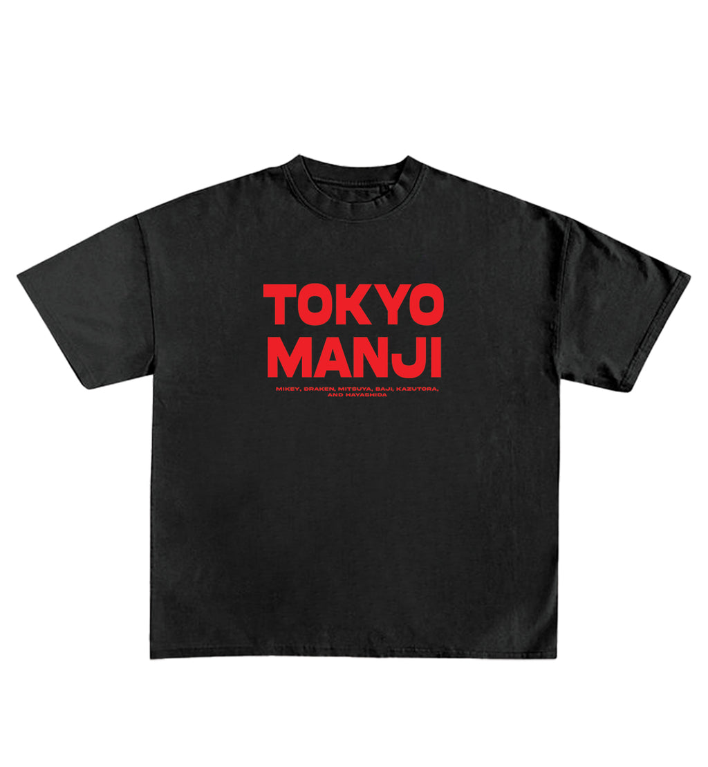 Tokyo Manji Designed Oversized Tee