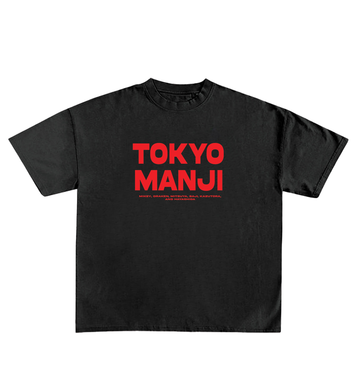 Tokyo Manji Designed Oversized Tee