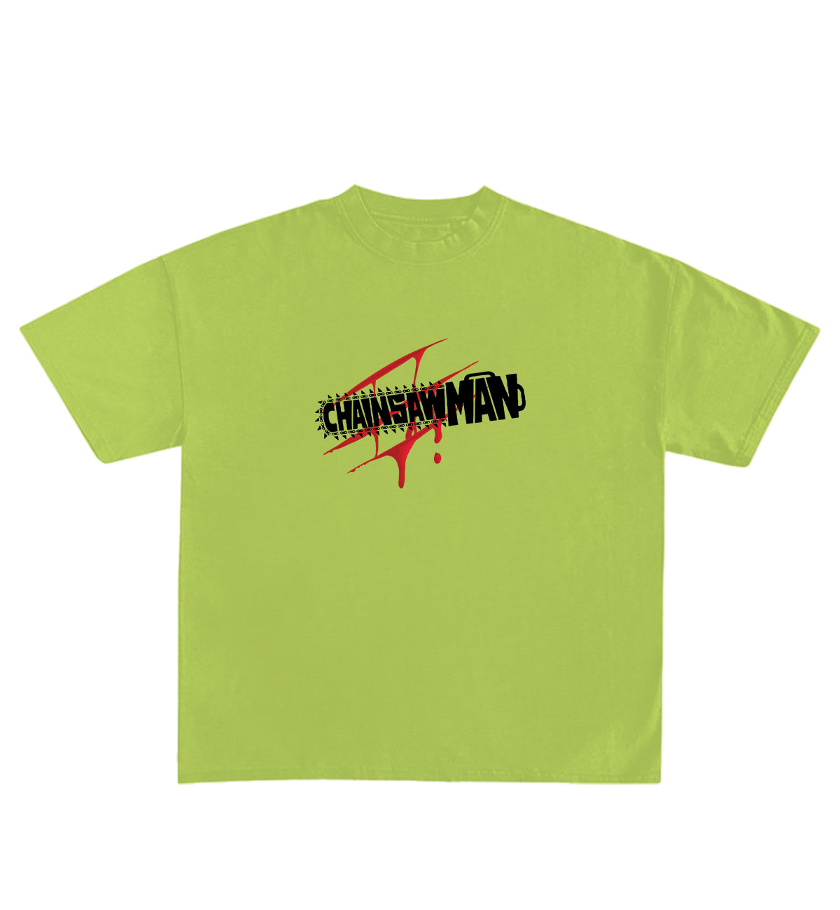 Chainsaw Man Designed Oversized Tee