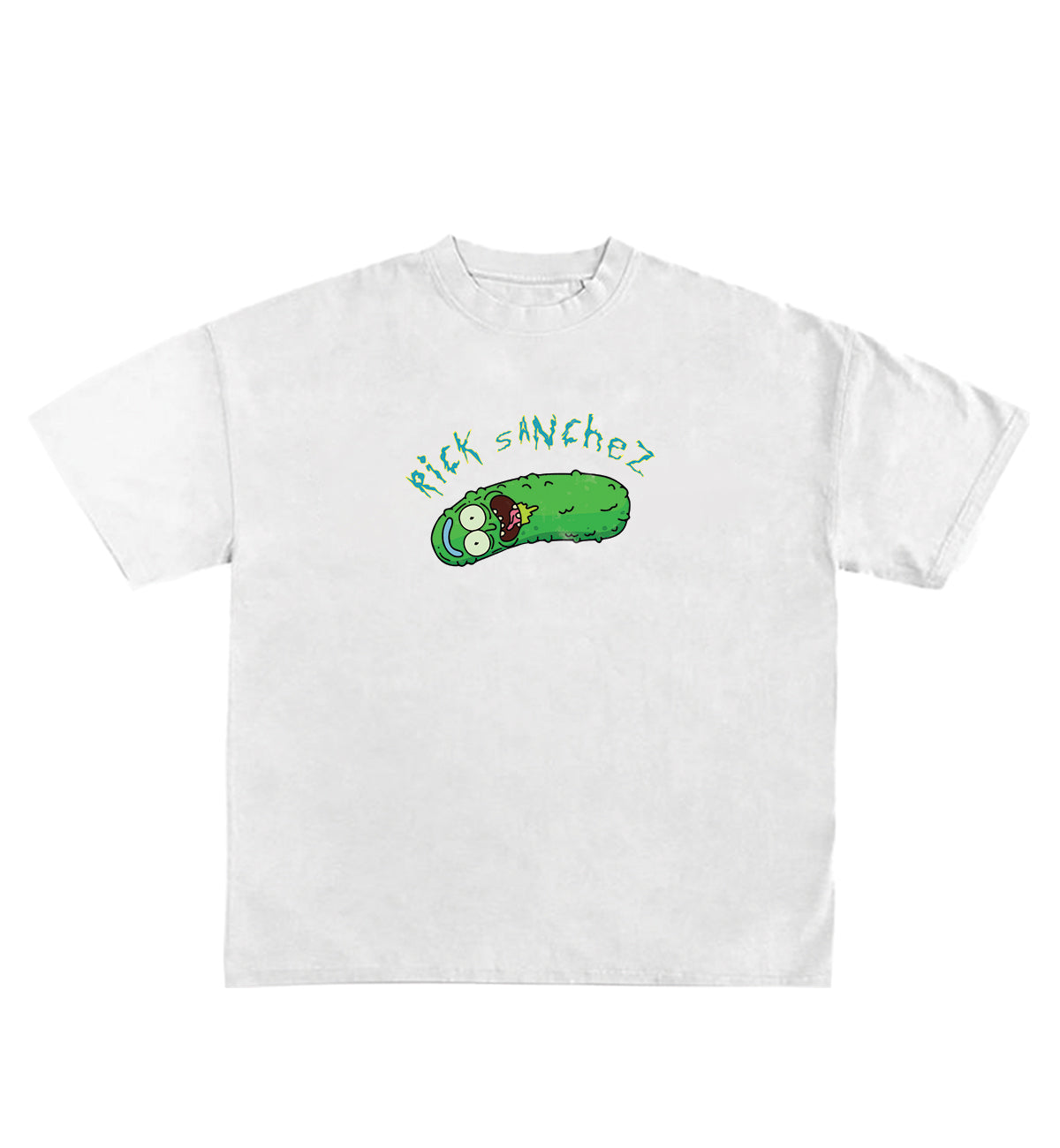 Pickle Rick Oversized Tee