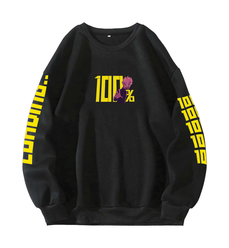 Mob Psycho Designed Oversized Sweatshirt V1