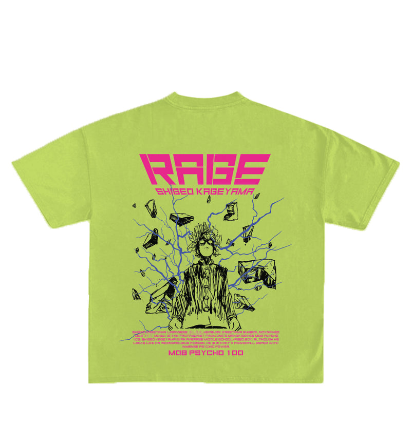 Mob Psycho Crazy Designed Oversized Tee