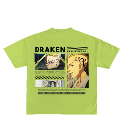 Draken Kun Oversized Designed Tee