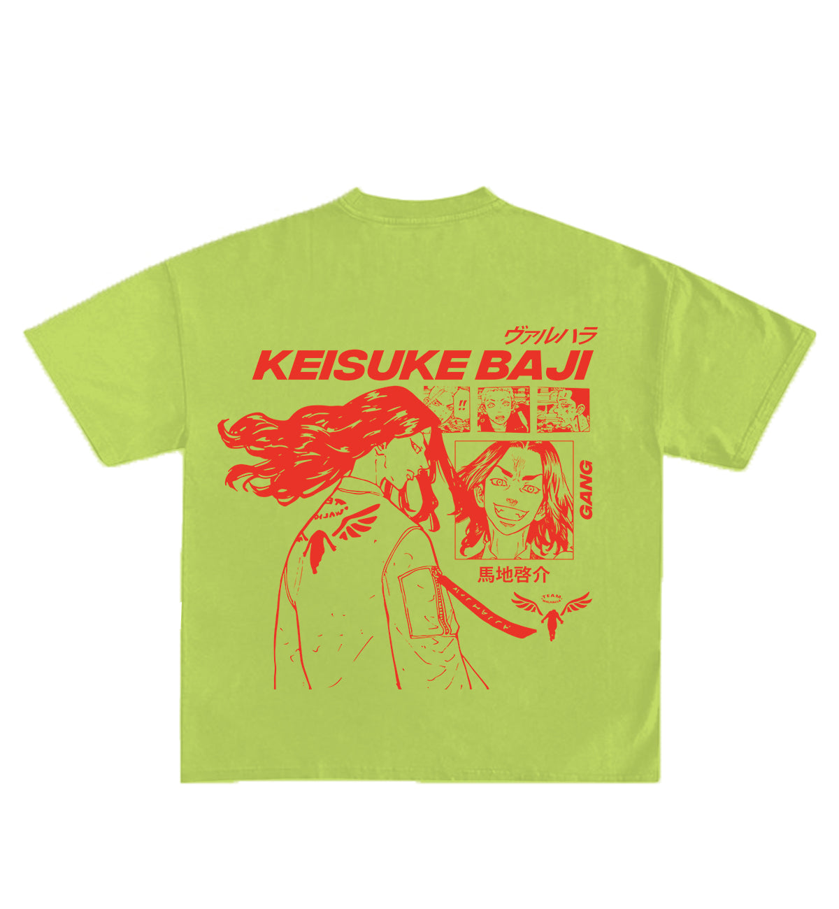 Keisuke Baji Designed Oversized Tee