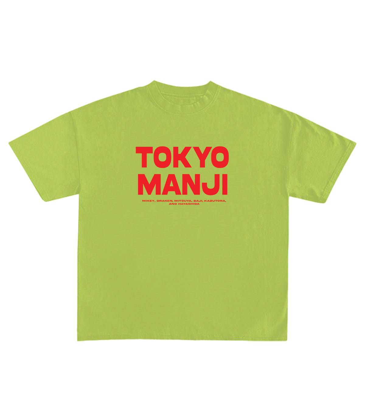 Tokyo Manji Designed Oversized Tee