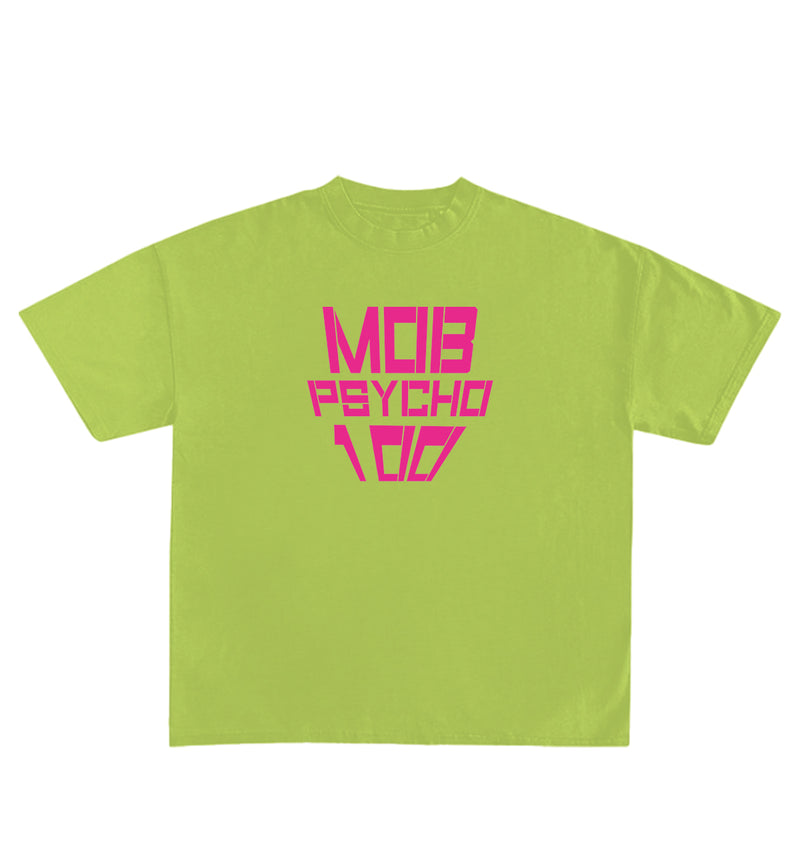 Mob Psycho Crazy Designed Oversized Tee