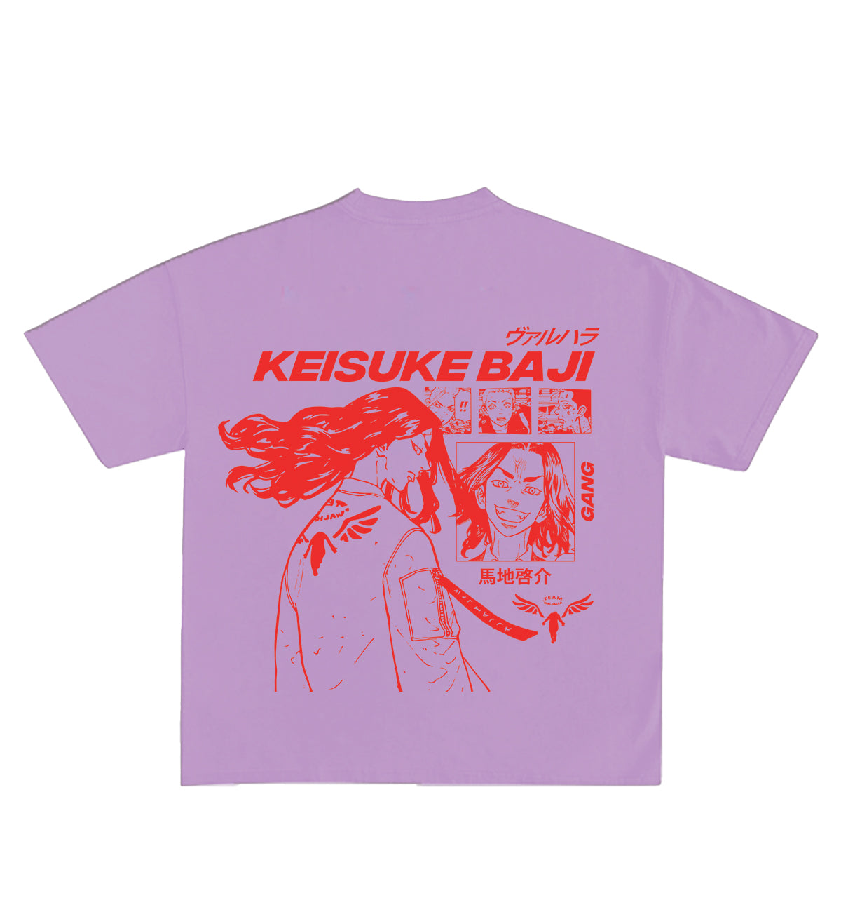 Keisuke Baji Designed Oversized Tee